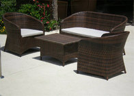 Outdoor Sofa Furniture Garden Furniture Sofa Set 4 Seats Cushions Color Optional