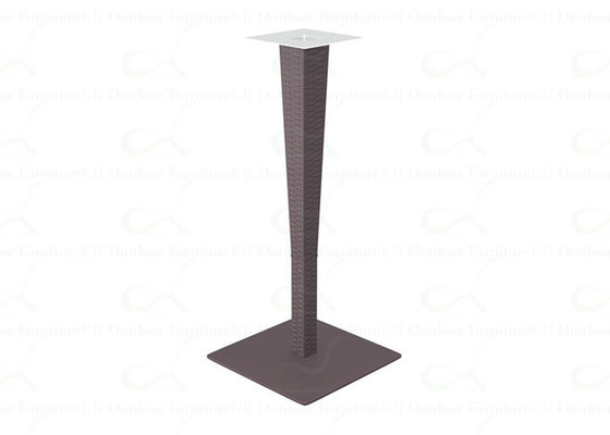 Commercial Weight Aluminum Wicker Table Base Rattan Table Base for Outdoor Table