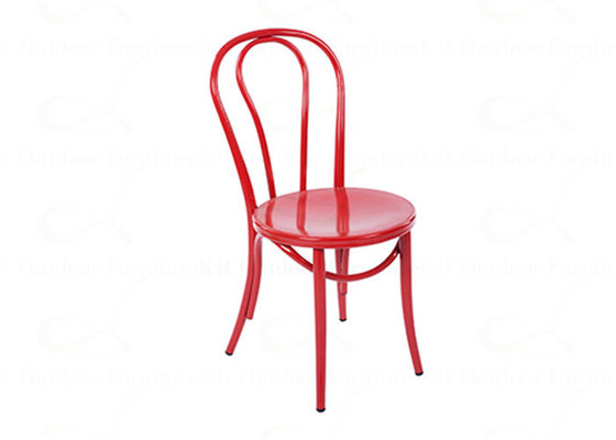 Inside and Outside Commercial Metal Cafe Chair Affordable Dining Chair