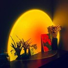 Sun Rainbow Sunset Projection Floor Lamp Room Led Night Light Projector Light Lamp For Hotel Home Decoration