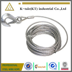 China 6*19+IWS 4.0mm Lifting Sling/304 stainless steel wire rope sling supplier