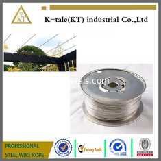 China Cable Railing for Pergola /stainless steel wire rope for pergolas and plant training supplier