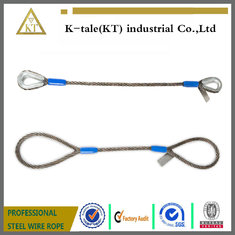 China Wire rope slings suited for a wide variety of Heavy Duty lifting supplier