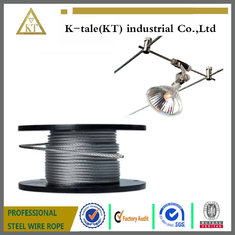 China Wholesale galvanized steel Wire Rope, aircraft Cable 6mm 7*19 High Strength supplier