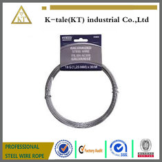 China wholesale 7x19 8.0mm AISI304 Stainless Steel Towing Cable, Aircraft Cable supplier