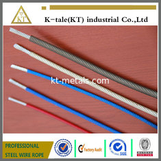 China Top quality Color PVC/Nylon/TPU/PE 7x7 coated  Steel Wire cable china factory supplier
