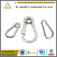 China good price 6mm Stainless Steel Locking EyeLet Carbine Hook made in china supplier