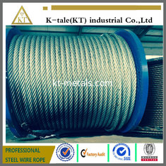 China galvanized steel wire rope used in electric hoist with good quality supplier