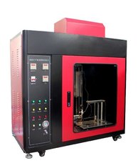 China Foam Plastics Horizontal and Vertical Flammability Tester with MCU Control supplier