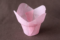 Hot Pink,baby blue cake tulip cup
