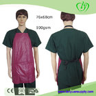PVC Kitchen Cooking Apron with 3 Pockets in Red or Black Color/Cooking Apron/Apron