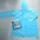 Cut in Front Disposable Raincoat with Button