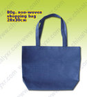 Fold and Portable Shopper Bag with Two Black Handle