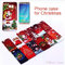 Christmas PC hard back Case Cover Santa Claus Cases For iphone 6 plus 5S 4S  Galaxy S5 S6 S7 Note 4 7 Christmas supplier