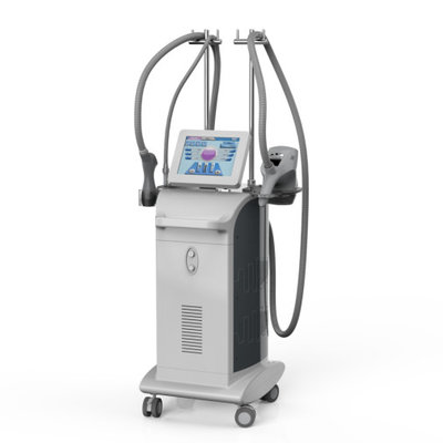 China 2020 latest 4 handles face and body fat removel skin tightening rf infrared Vacuum roller slimming machine supplier