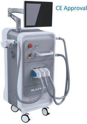 China 3 Handles OPT And Laser Multifunction Beauty Equipment For Hair Removal supplier