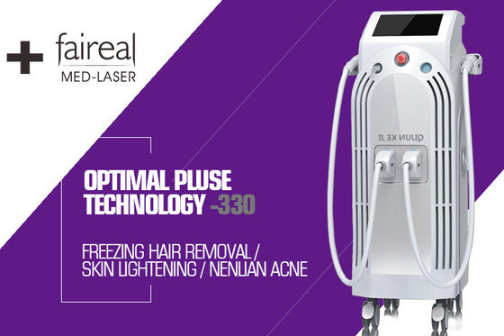China Multifunctional IPL Laser Hair Removal Equipment / Wrinkle Removal Machine supplier