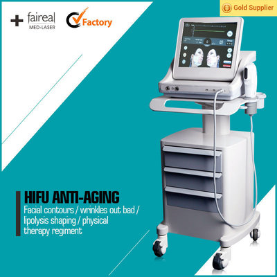 China Salon Body / Facial Lifting HIFU Machine High Intensity Focused Ultrasound supplier