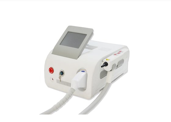 China 532 Nm / 1064 Nm ND Yag Laser Hair Removal Portable Machine White supplier