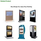 factory offer 42 inch floor stand outdoor high brightness lcd digital advertising screen display