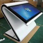 55 inch standing touch lcd advertising display and all in one pc
