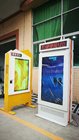55 inch outdoor high brightness floor stand lcd digital signage with air-conditional