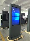 55 inch outdoor high brightness floor stand lcd digital signage screen with IP65 water-proof