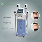 wind+water+semiconductor cooling system cryotherapy slimming machine with 4 handles