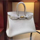 women high quality 35cm beige first layer cowskin leather bags hanbags fashion designer bags L-RB2-5