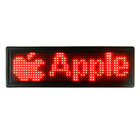 Rechargeable LED Magnetic Name Badge Red color B1248R
