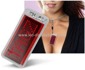 China led flashlight necklace,TXT Tagz Scrolling LED Messager supplier
