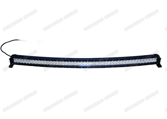 China PC Lens 300w LED Light Bar , 52 Inch Double Row LED Light Bar For Excavator supplier