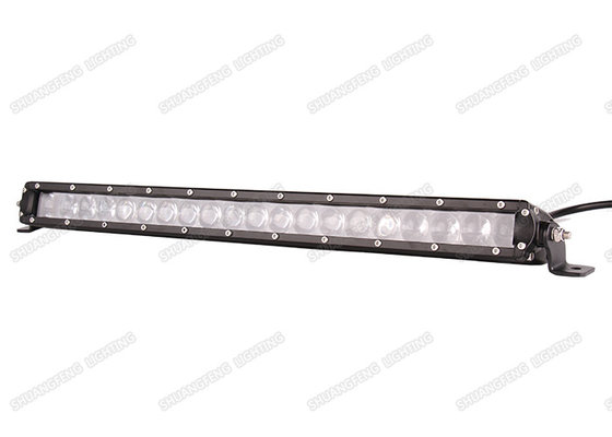 China Single Row 100w LED Light Bar , 4D Lens 19.5&quot; Super Slim LED Light Bar Combo supplier