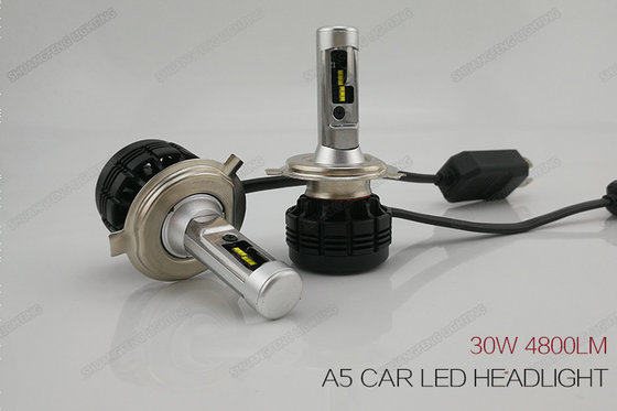 China Super White Automotive LED Headlights 36w 4600LM H4 LED Headlight Kit supplier