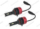 Black 4800lm V6 LED Car Headlights , Easy Install 12v 35w LED Headlight Bulb supplier