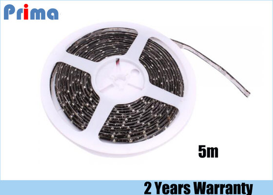 China 16 Foot Blue LED Strip Lights Waterproof With 300 1210 SMD Soft PVC supplier