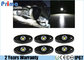 Led Rock Lights Kit 6 Pods 9W Underbody Glow Led Lights For Jeep Truck Car Off Road ATV SUV Boat White Waterproof supplier