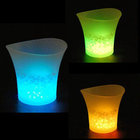 Wholesale LED Ice Bucket Color Changing Bars Nightclubs LED Light Up Champagne Beer Bucket