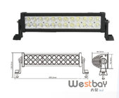 72W ip67 Offroad Super Bright LED working Light Bar for ATV 4x4 Jeep