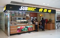 3D LED Professional Front-lit Signs With Painted Stainless Steel Acrylic Letter Shell For Subway