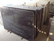High Quality black wood Grain marble tile price per square meter,Chinese black wood grain marble slabs