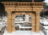Indoor Natural Stone Fireplace,Marble ,Granite Fireplace,Fireplaces.Stone carving