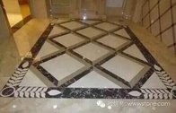 Marble Stone Polished of the Waterjet Patterns Flooring Tiles,Waterjet Tile