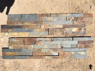 Rusty Slate Stacked Stone Wall Tiles,Natural Slate Wall Slab cladding stone/culture stone tiles On Promotion