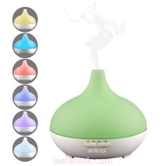 China 300ML Essential Oil Diffuser Vaporizer,Aromatherapy Ultrasonic Cool Mist Humidifier with 7 Color LED Lights Changing and supplier