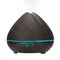 400ML Aromatherapy Essential Oil Diffuser Black Wooden Ultrasonic Cool Mist Humidifier for Office Home Yoga Spa supplier