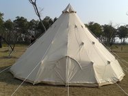 5M outdoor camping canvas teepee tent safari tent family tent