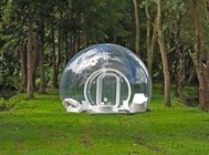 double layer inflatable bubble tent luxury tent air tent glamping tent  wedding tent outdoor tent