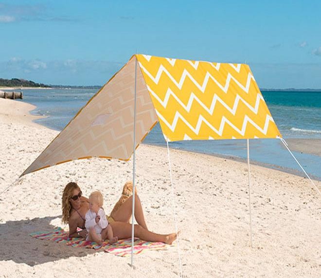cotton canvas beach tent sun shelter