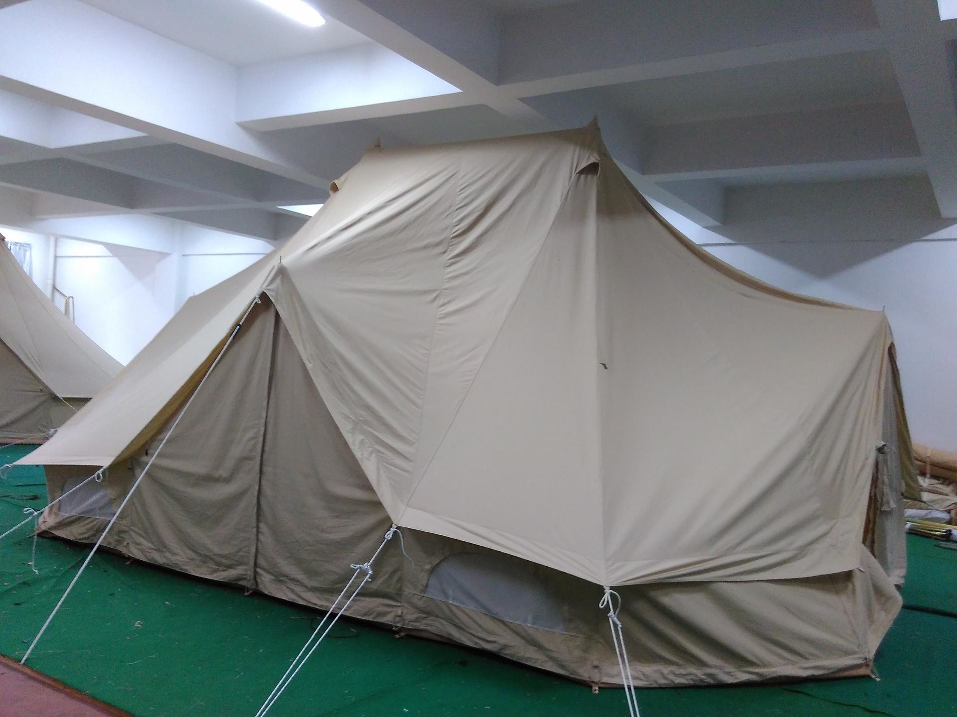 6M emperor bell tent with double door
